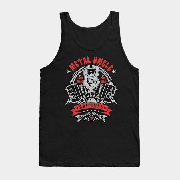 Metal Uncle Tank Top by Olipop